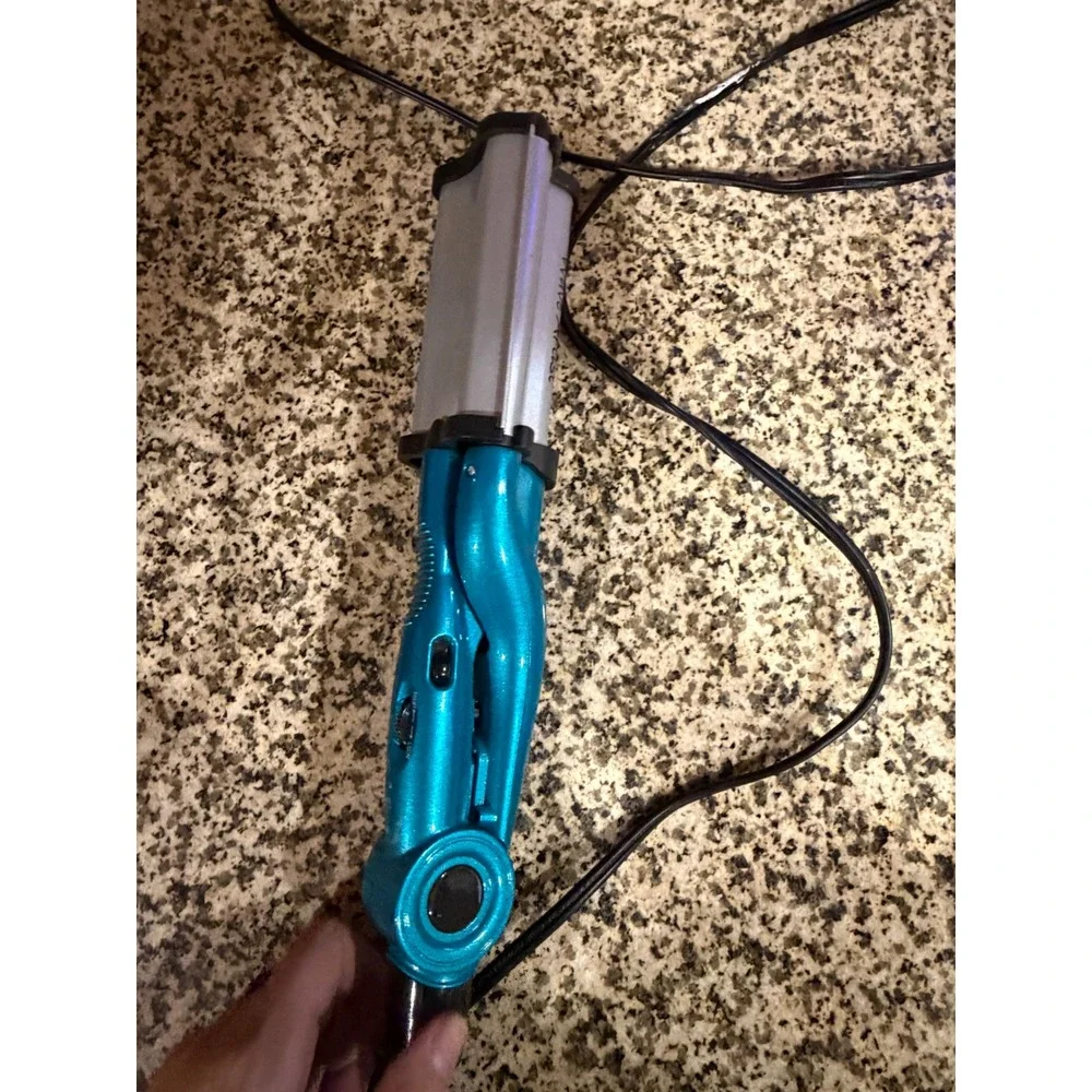 Bed Head TIGI Wave Artist Deep Waver BH313 Teal Silver Tourmaline Ceramic